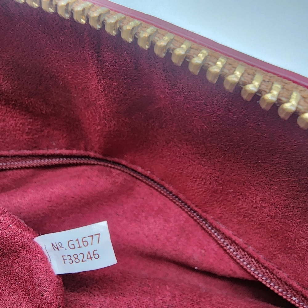 Coach Signature Sierra Exotic Mix Leather Satchel Handbag with FLAW - Picture 15 of 16